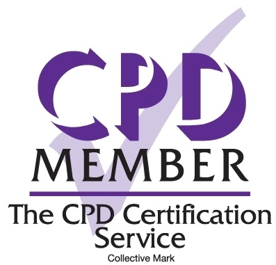 CPD accreditation logo from the CPD Certification Service